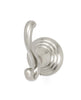 AlnoA9099SN Contemporary II Robe Hook solid brass Satin Nickel finish