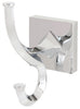 AlnoA8499PC Contemporary II Robe Hook solid brass Polished Chrome finish