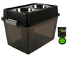 Elevated Pet Bowls with Storage and 3 in 1 Pet Scooper Clip