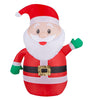 Holiday Living 22-inch Christmas Santa Airdorable Inflatable for Indoor Use