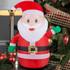 Holiday Living 22-inch Christmas Santa Airdorable Inflatable for Indoor Use