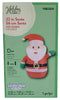 Holiday Living 22-inch Christmas Santa Airdorable Inflatable for Indoor Use