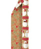 Double-Sided Roll KRAFT Christmas Gift Wrap 270 Sq. Ft. Total Santa Face