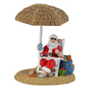 Carole Towne Santa's Beach Day Village Scene Tabletop Decor