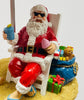 Carole Towne Santa's Beach Day Village Scene Tabletop Decor