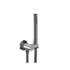 Santec Hand Shower With Adjustable Bracket and Outlet 708330-75 Satin Nickel