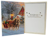 40 Holiday Cards with Matching Self-Sealing Foil Envelopes - Scenic Holiday