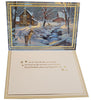40 Holiday Cards with Matching Self-Sealing Foil Envelopes - Scenic Holiday