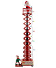 Mr. Christmas 50-inch Animatronic Santa's Scissor Lift Holiday Decoration