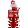 Mr. Christmas 50-inch Animatronic Santa's Scissor Lift Holiday Decoration