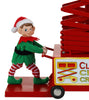Mr. Christmas 50-inch Animatronic Santa's Scissor Lift Holiday Decoration