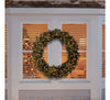 Holiday Living 60-in Scottsdale Pre-Lit Wreath with 400 Clear Incandescent Lights
