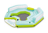 Intex 57273EP Seascape Island - Inflatable Relaxation Island Float, Lime Mint & White