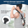 Bow Trigger Point Massage Cane for Self Back Massager for Muscle and Pain Black