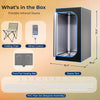 SereneLife Portable Sauna for Home, Infrared Sauna Tent
