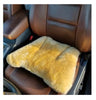 Seville Classics Genuine Sheepskin Short Wool Seat Cushion for Extreme Comfort