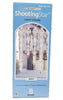 LightShow ShootingStar 8 White Christmas LED Icicle Lights
