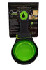 Elevated Pet Bowls with Storage and 3 in 1 Pet Scooper Clip