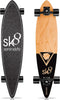 SereneLife Complete Standard Skateboard Mini Cruiser for Kids, Teens, Adult