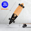 SereneLife Complete Standard Skateboard Mini Cruiser for Kids, Teens, Adult