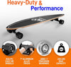 SereneLife Complete Standard Skateboard Mini Cruiser for Kids, Teens, Adult
