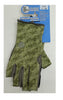 Buff Pro Series Angler Gloves, Skoolin Sage, X-Large/XX-Large