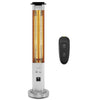 SereneLife Outdoor Electric 900W Infrared Tower Patio Heater with Remote