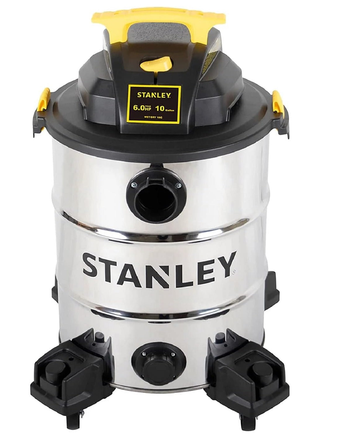 Stanley 10 gal. 6.0-Peak HP Stainless Steel Wet Dry Vacuum