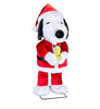 Gemmy 3.5-FT Tall Animated Snoopy Holding Woodstock Christmas Character