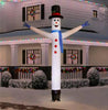 Airblown Inflatable Jolly Jiggler Animated Snowman 12FT with Internal Spotlight