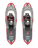 ALPTREK Pro SPIN Snowshoe Kit with Sawtooth Grips, Poles, and Case Red/Large