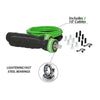 iheart Synergee Speed Jump Rope with 2 Adjustable 10 Ft Cables, Electric Green