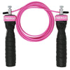 iheart Synergee Speed Jump Rope with 2 Adjustable 10 Ft Cables, Power Pink