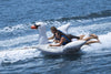 Solstice Lay-On Giant Swan Towable Inflatable Raft 1-2 Riders 82in X 84in X 44in