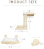 SONGWAY Cat Shelves and Perches for Wall - Wall Mounted Cat Shelf