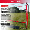14-ft X 7-ft Bow Frame Portable Soccer Goal with Carry Bag