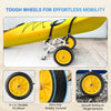 Kayak Cart U-Shape Aluminum 200lbs Capacity Kayak Dolly