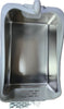 Stainless Steel Extra Large Enclosed Litter Box Grey