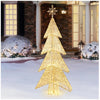 7-Foot Tall Light Up String Christmas Tree With 2000 LED Lights