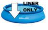 Replacement Liner for Summer Waves Quick Set 16FT X 48in Swimming Pool - LINER ONLY