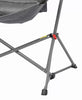 Swing Chair Lounger Wide Seat with Adjustable Backrest Gray