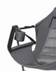 Swing Chair Lounger Wide Seat with Adjustable Backrest Gray