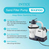 Intex Krystal Clear Sand Filter Pump 2100 Gallons
