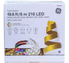 GE Color Choice 19.6-ft Color Changing 216-Light LED Tape Lights Multi/Warm White
