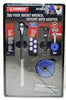 Thorsen 3-Piece Puck Socket Wrench, Ratchet with Adapter 39-054