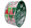 Kirkland Wire Edged Christmas Triangles Ribbon in Red, Green, White 50yd X 2.5in
