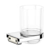 Keuco Collection Moll Tumbler Holder With Crystal-Glass Tumbler Chrome