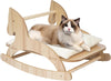 petour Horse Shape Rocking Chair Cat Bed Swing (Wood)