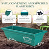 4-Tier Steel Vertical Raised Garden Bed Green