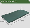 Portable Camping Mattress Sleep Pad for Adults 75in L X 35.4in W Twin Green
